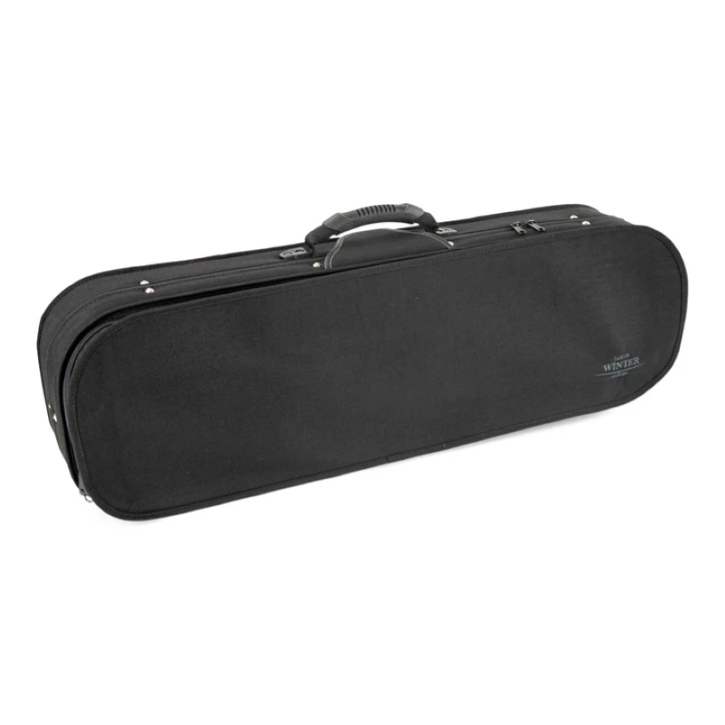 Jakob Winter 53023-N-013 Astuccio per Violino Oblong Case Greenline Nero interno Rosso