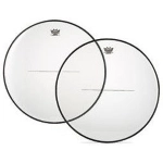Remo RC-3400-RS 34" per timpano 32" Renaissance Clear logo Remo