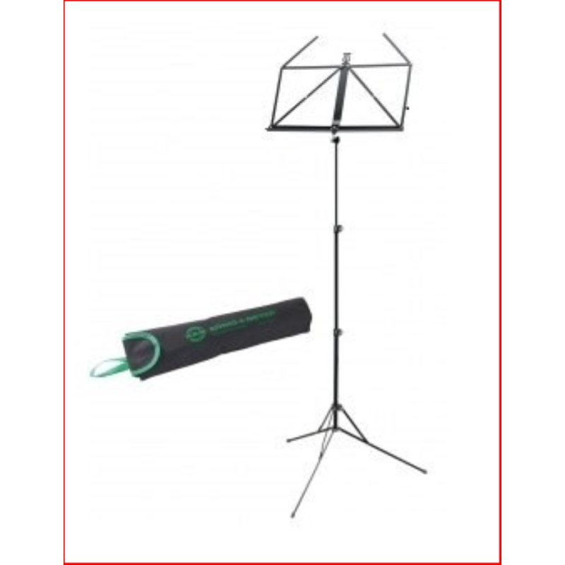 K&M 10100-050-55 Leggio Nero con borsa