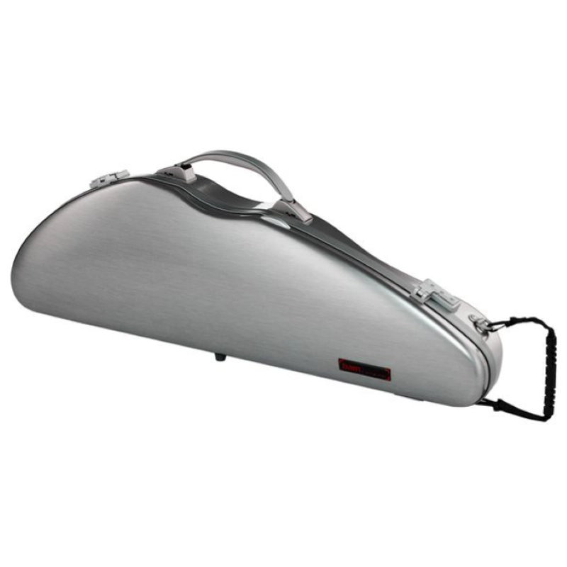 Bam DEF2000XLA CUSTODIA HIGHTECH" LA DEFENSE SLIM PER VIOLINO - BRUSHED ALUMINUM"