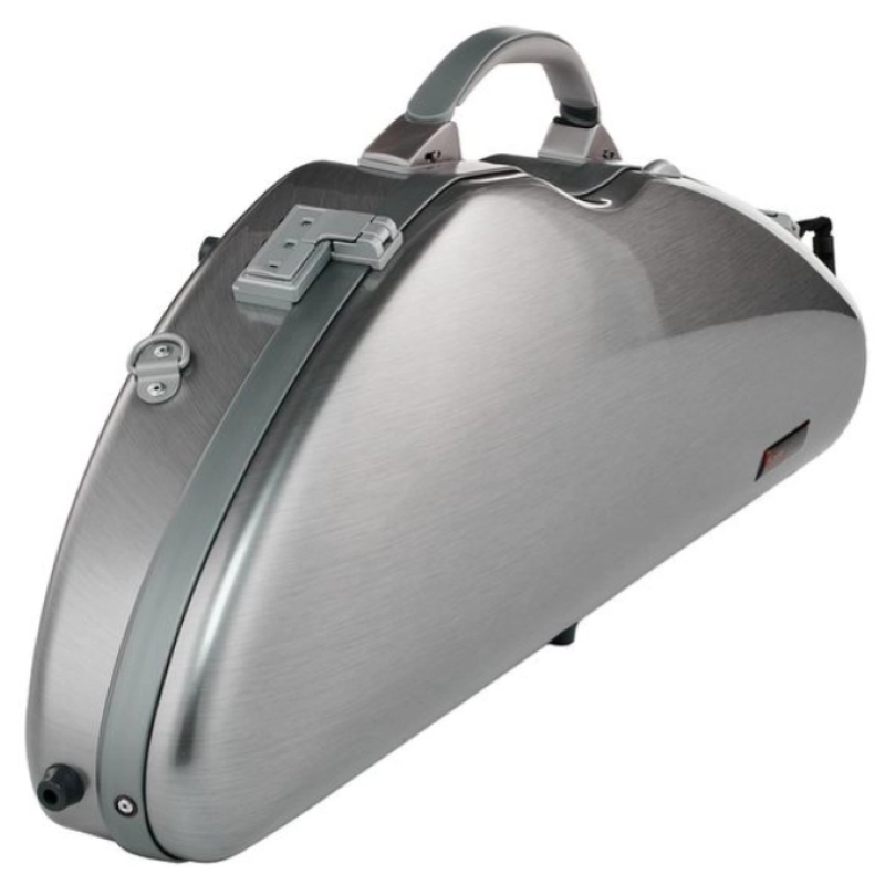 Bam DEF2000XLA CUSTODIA HIGHTECH" LA DEFENSE SLIM PER VIOLINO - BRUSHED ALUMINUM"
