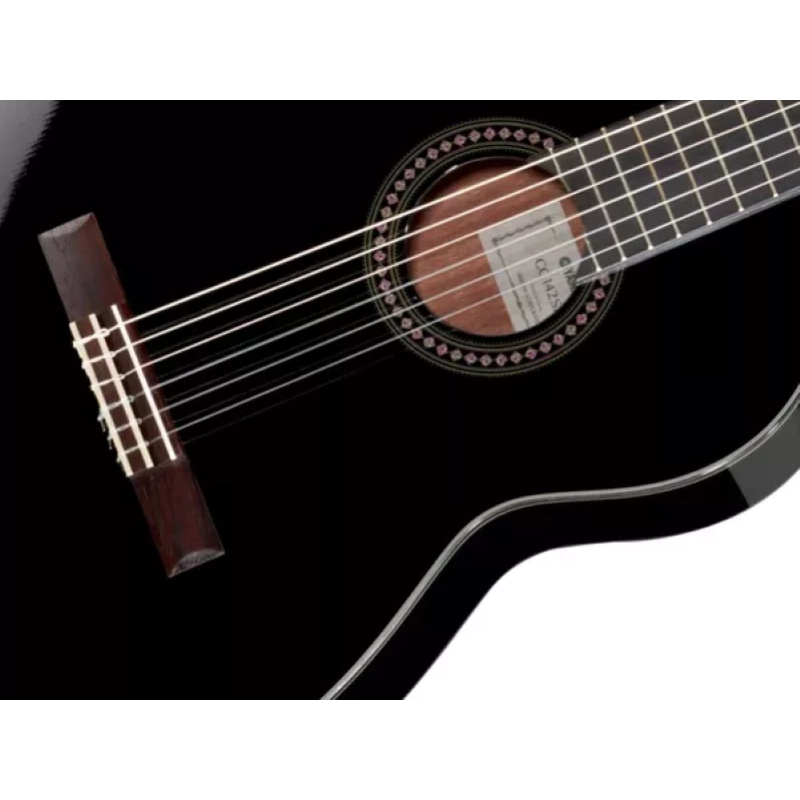 Yamaha CG142S Chitarra classica Abete finitura nera