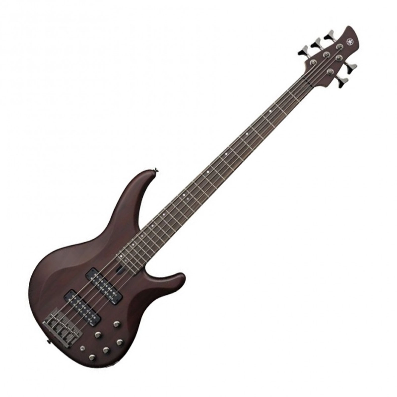 YAMAHA TRBX505 TBN Basso elettrico a 5 corde Translucent Brown
