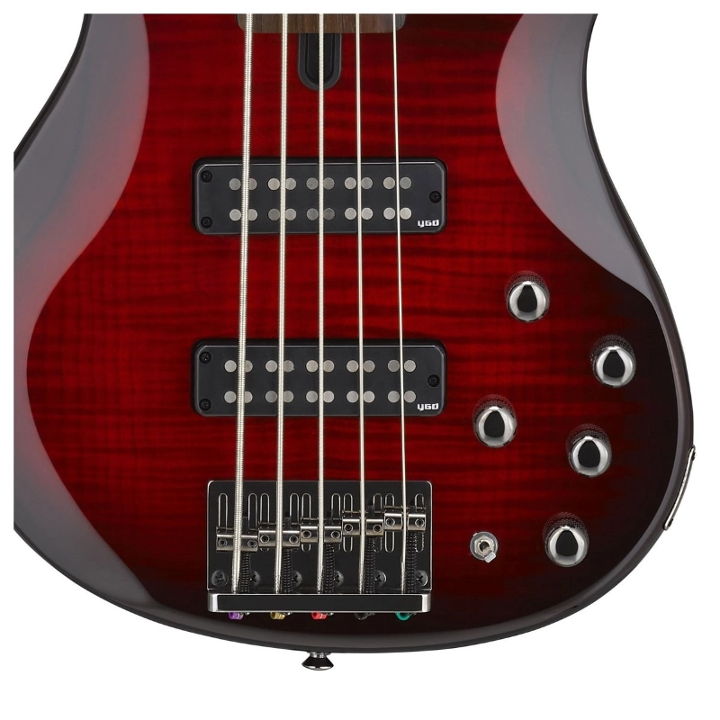 Yamaha TRBX605FMDRB Dark Red Burst