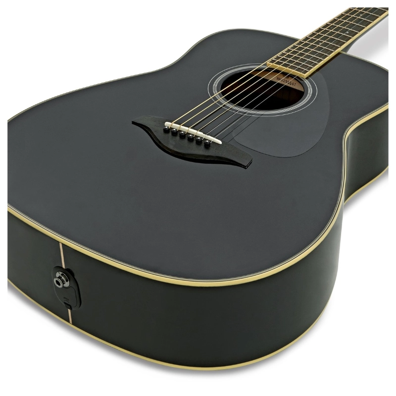 Yamaha FGTA BL TransAcoustic Black
