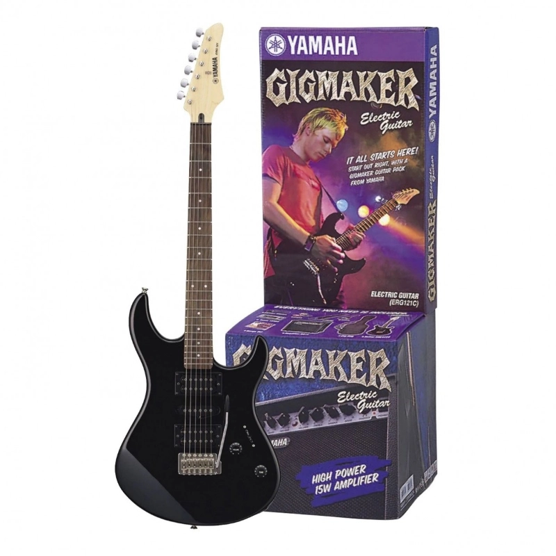 Yamaha ERG121GPIIHII Kit Chitarra elettrica Black