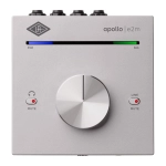 Universal Audio Apollo e2m Amplificatore per Cuffie Stereo Interfaccia di Linea Dante
