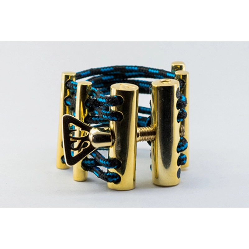 SCV Legatura Tonus Mundi per Sax Baritono e Clarinetto Basso Brass Blu/Nera