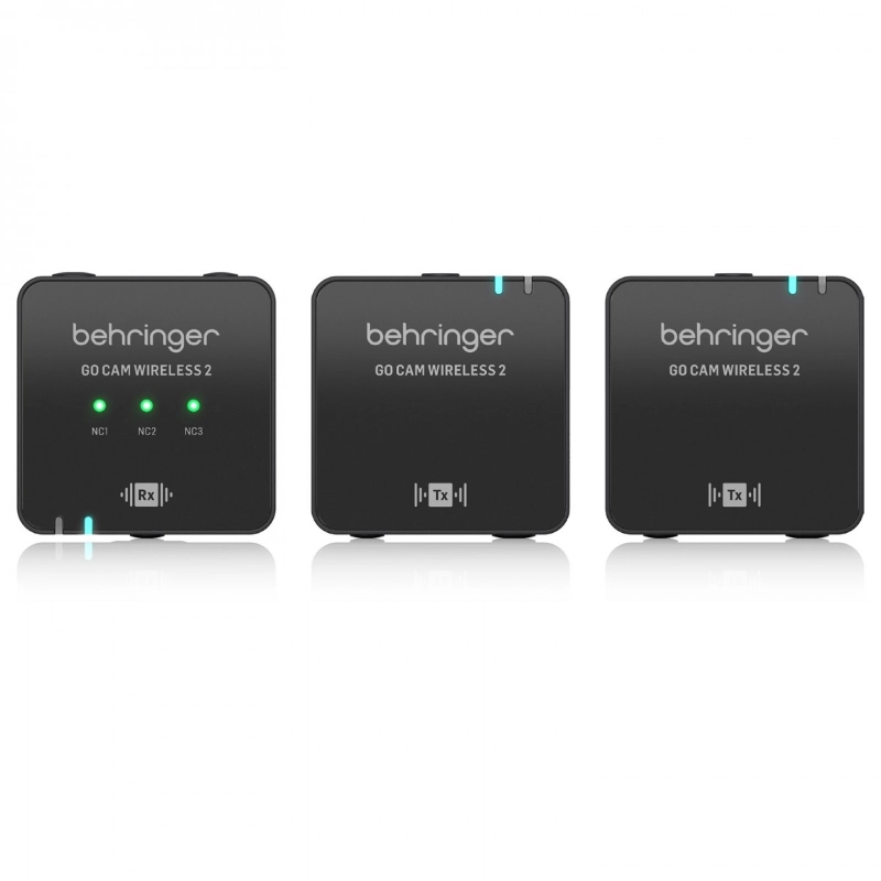 Behringer GO CAM Wireless 2 Dual Clip-on Microphone System