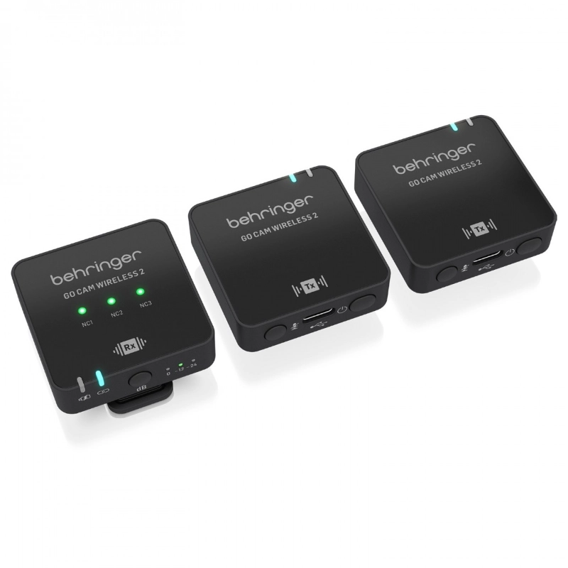Behringer GO CAM Wireless 2 Dual Clip-on Microphone System