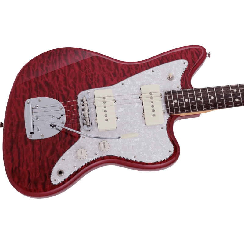 Fender 2024 Collection Made in Japan Hybrid II Jazzmaster®, Rosewood Fingerboard, Quilt Red Beryl