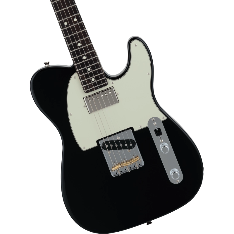Fender 2024 Collection Made in Japan Hybrid II Telecaster® SH, Rosewood Fingerboard, Black