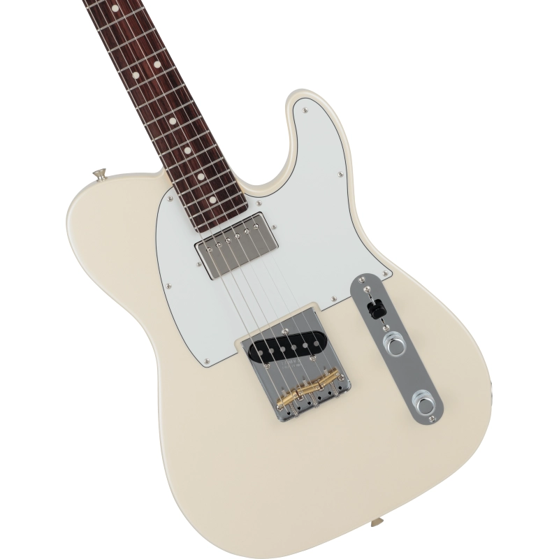 Fender 2024 Collection Made in Japan Hybrid II Telecaster® SH, Rosewood Fingerboard, Olympic Pearl