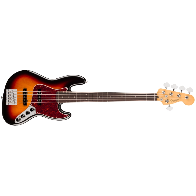 Fender Player II Modified Active Jazz Bass® V, Rosewood Fingerboard, 3 Tone Sunburst 0147540300