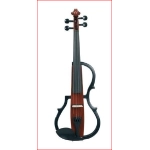 GEWA Violino Silent Marrone-Rosso, Elettrificato - Trasparente