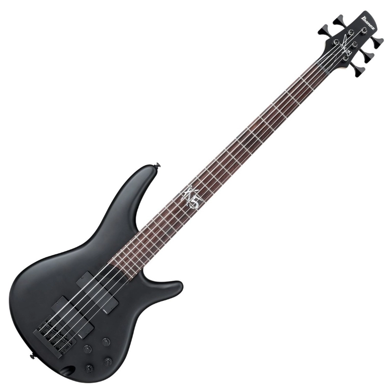 Ibanez K5BKF Fieldy Signature 5 corde finitura Black Flat