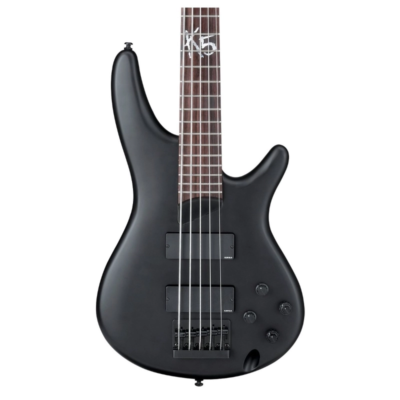 Ibanez K5BKF Fieldy Signature 5 corde finitura Black Flat