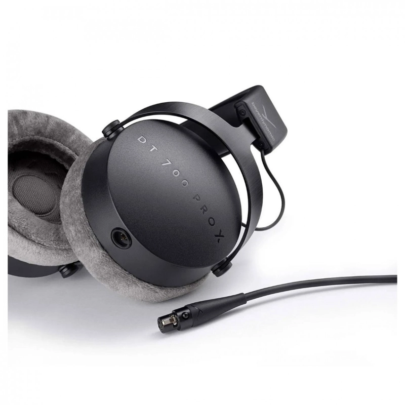 Beyerdynamic DT700 PRO X 48 OHM Cuffie da studio per registrazione e monitoraggio, padiglione chiuso, 48 ohm, cavo 3.5 mm mini jack + adattatore 6.35 mm