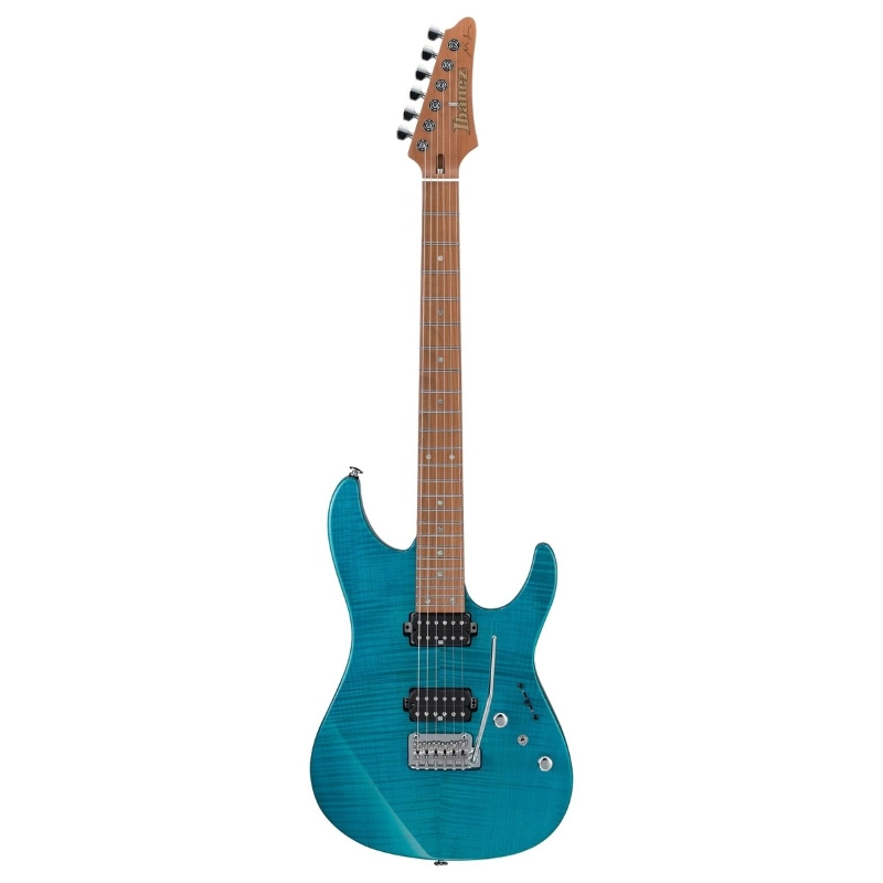 Ibanez MM1TAB Martin Miller Signature 6 corde finitura Transparent Aqua Blue