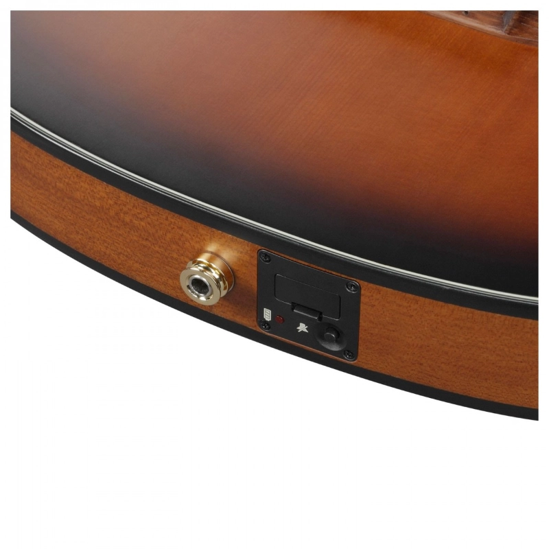 Ibanez FRH10NLBSF Chitarra Acustica Mancina Preamplificatore Ibanez AEQ210T con accordatore integrato