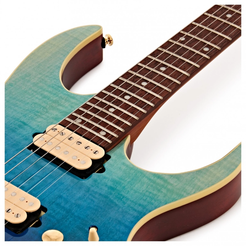 Ibanez RG421HPFMBRG - Signature 6 corde finitura Blue Reef Gradation