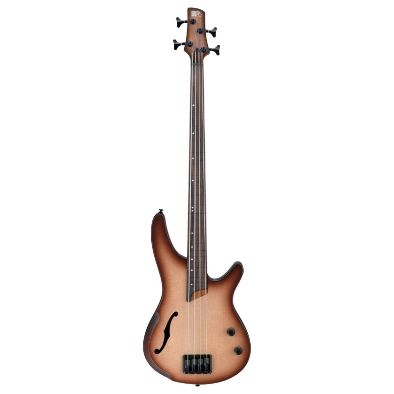 Ibanez SRH500FNNF Basso elettrico 4 corde finitura Natural Browned Burst Flat