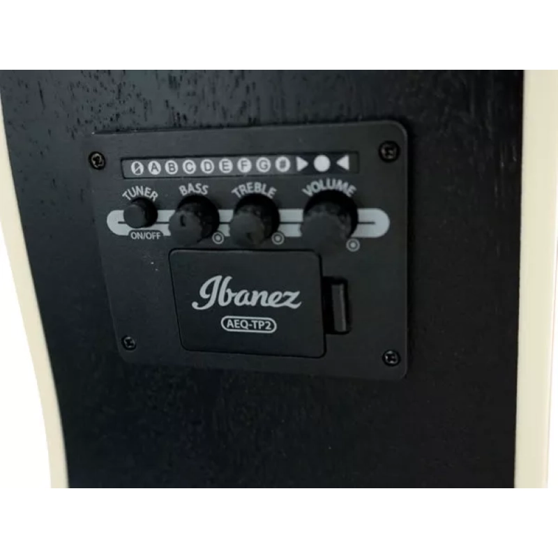 Ibanez AW84CEWK - Signature 6 corde finitura Weathered Black