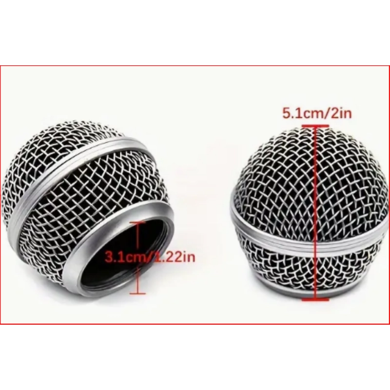 GRIGLIA DI RICAMBIO PER MICROFONI DINAMICI TIPO SM58