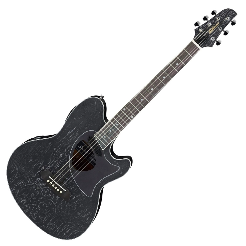 Ibanez TCM50GBO - Signature 6 corde finitura Galaxy Black Open Pore