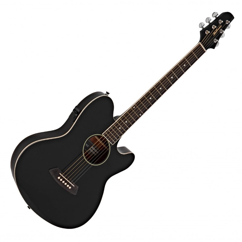 Ibanez TCY10E BK Chitarra Elettroacustica Nera