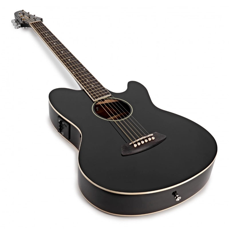 Ibanez TCY10E BK Chitarra Elettroacustica Nera