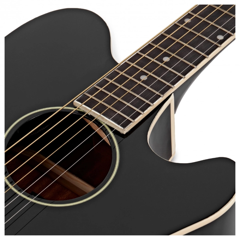 Ibanez TCY10E BK Chitarra Elettroacustica Nera