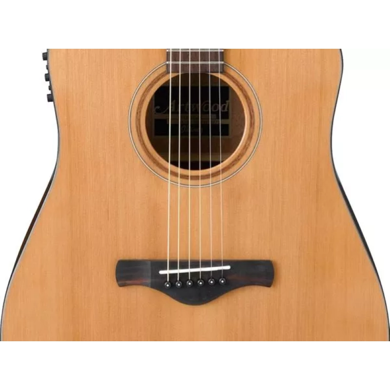 Ibanez AW65ECELG - Signature 6 corde finitura Natural Low Gloss