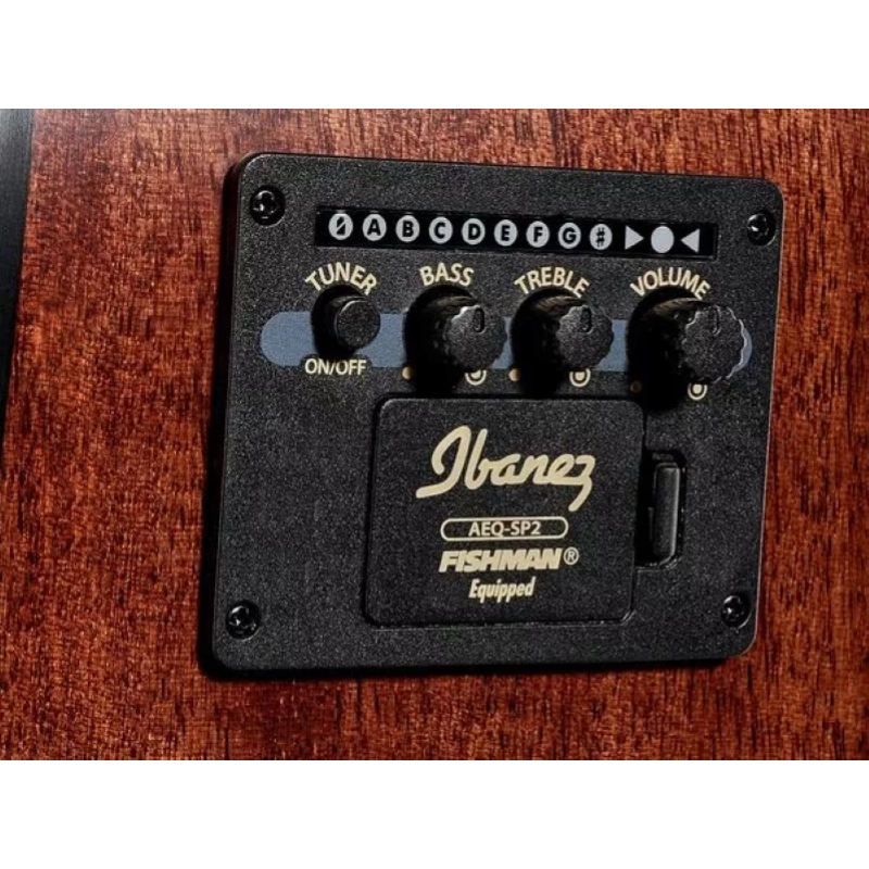 Ibanez AW65ECELG - Signature 6 corde finitura Natural Low Gloss