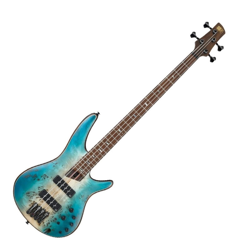 Ibanez SR1600BCHF Basso elettrico 4 corde finitura Caribbean Shoreline Flat