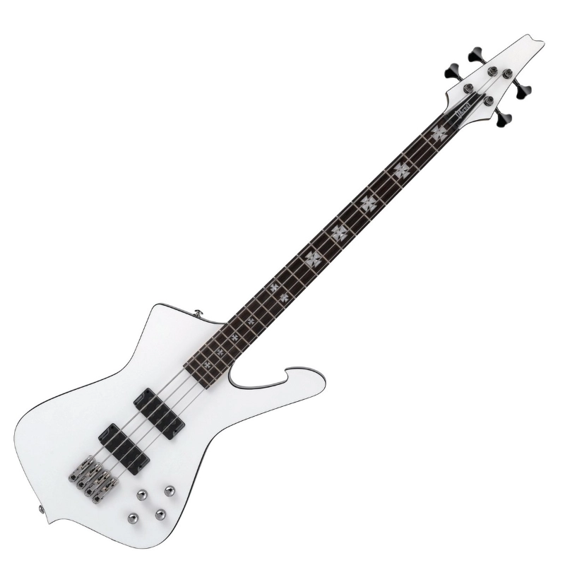 Ibanez SDB3PW Sharlee D'Angelo Signature 4 corde finitura Pearl White