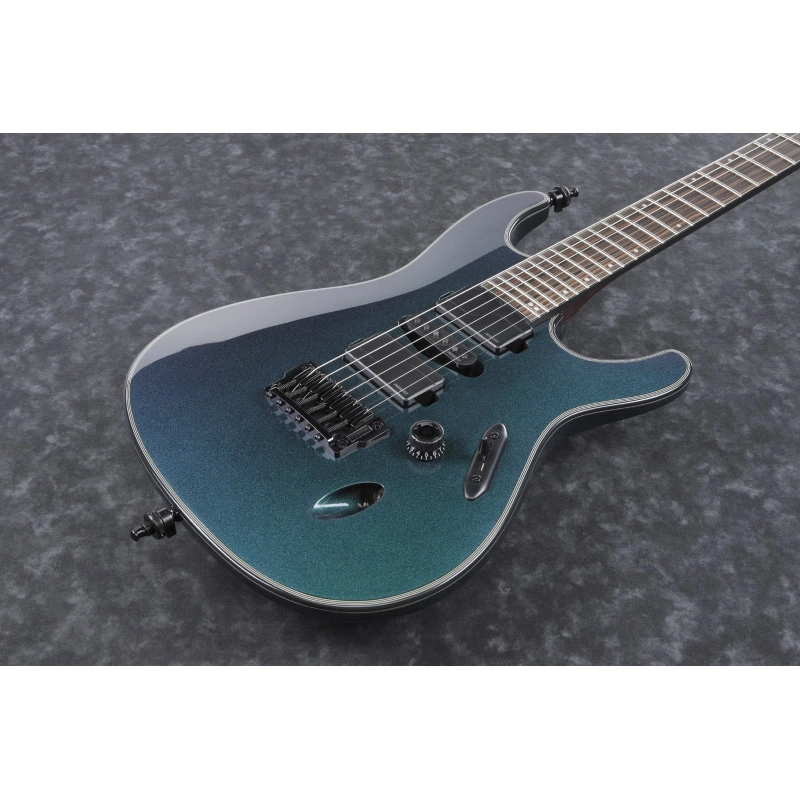 Ibanez S671ALBBCM - Signature 6 corde finitura Blue Chameleon