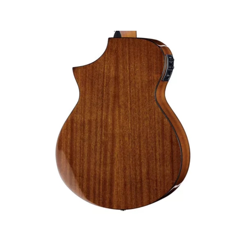 Ibanez AEWC11TCB Chitarra acustica elettrificata Transparent Charcoal Burst High Gloss