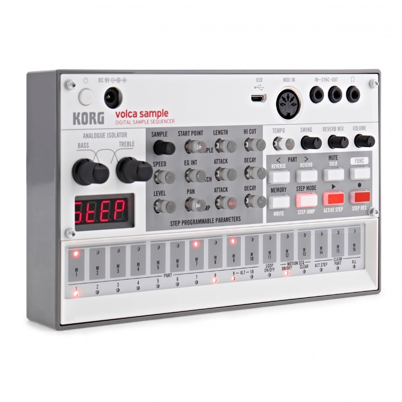 Korg Volca Sample 2 Sequencer e Campionatore Digitale