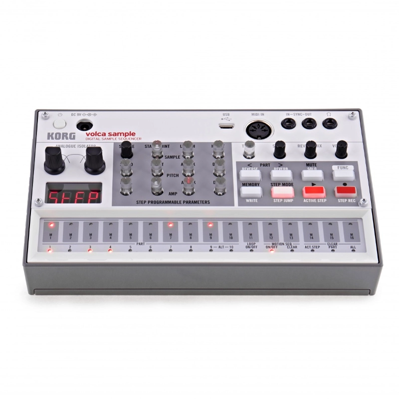 Korg Volca Sample 2 Sequencer e Campionatore Digitale