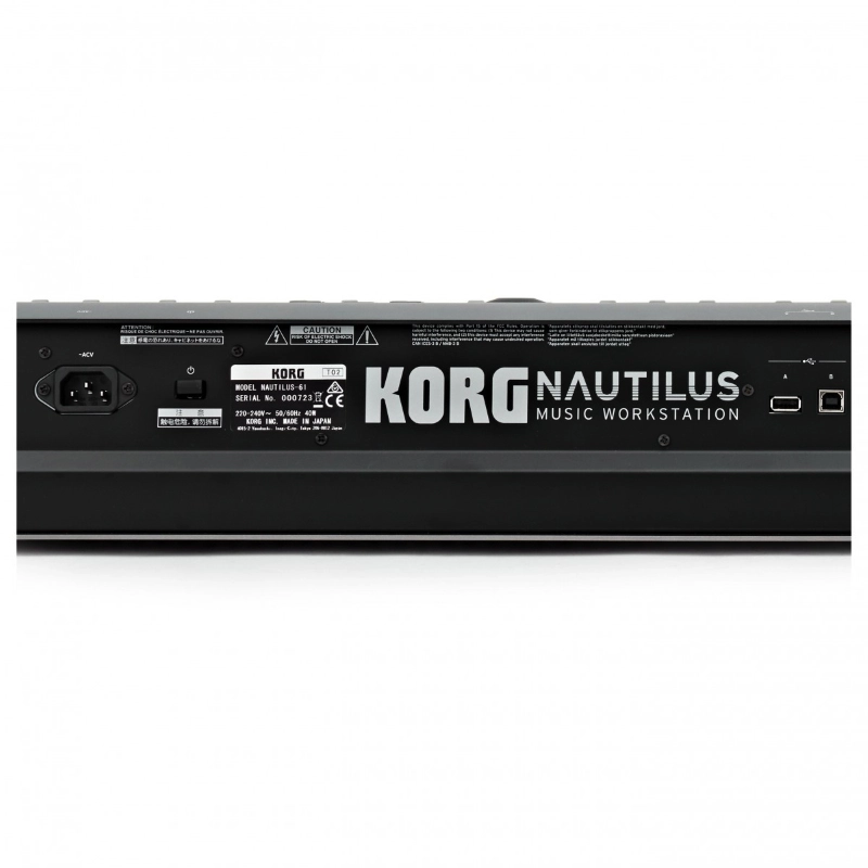 Korg Nautilus 61 Sintetizzatore Workstation 61 Tasti Semipesati