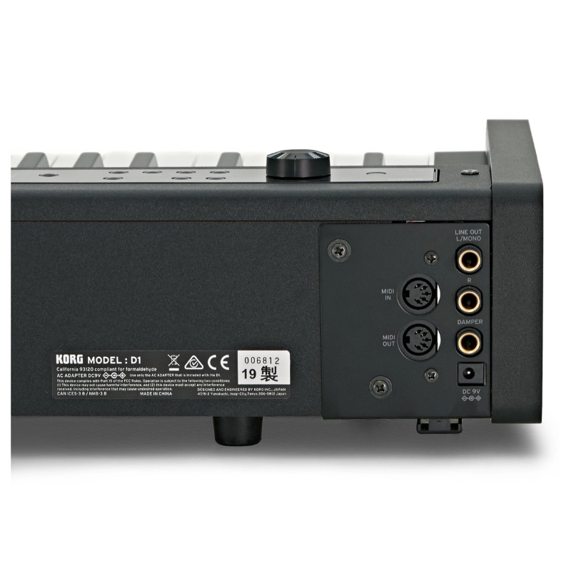 Korg D1 Pianoforte Digitale 88 Tasti Pesati Nero