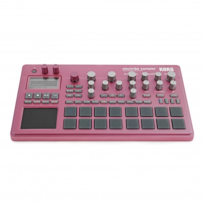Korg Electribe 2 Sampler Red Sequencer 16 Parti con 16 Pad Sensibili alla Velocità Rosso