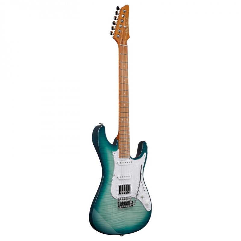 Ibanez AZ22S1FTXB Transparent Turquoise Burst