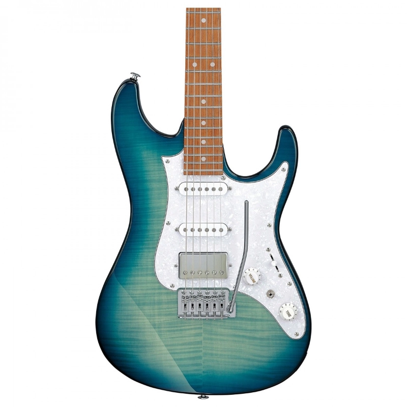 Ibanez AZ22S1FTXB Transparent Turquoise Burst
