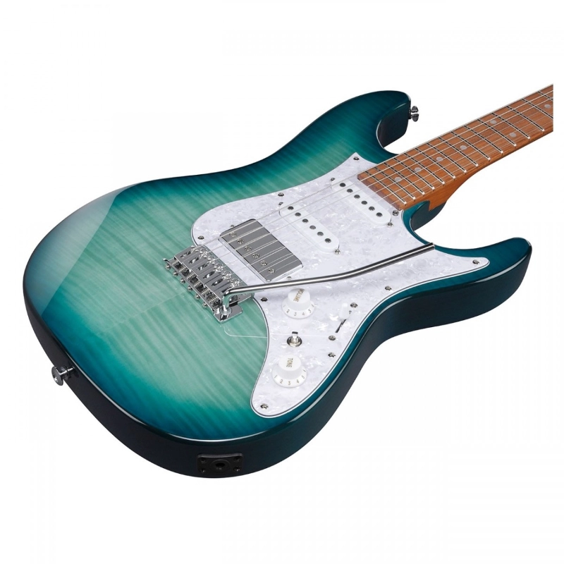 Ibanez AZ22S1FTXB Transparent Turquoise Burst