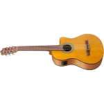 Ibanez GA3ECE Open Pore Amber Chitarra Classica Cutaway Elettrificata