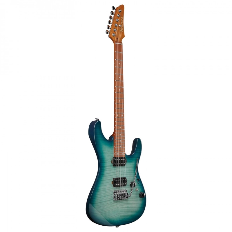 Ibanez AZ24S1FTXB Transparent Turquoise Burst