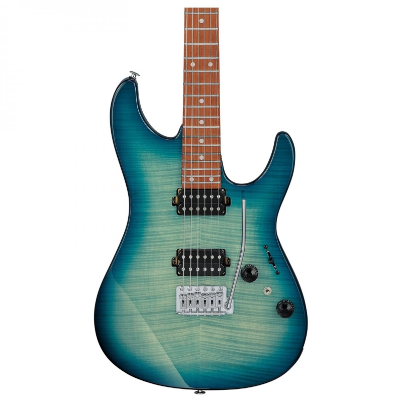 Ibanez AZ24S1FTXB Transparent Turquoise Burst