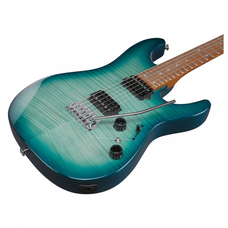 Ibanez AZ24S1FTXB Transparent Turquoise Burst